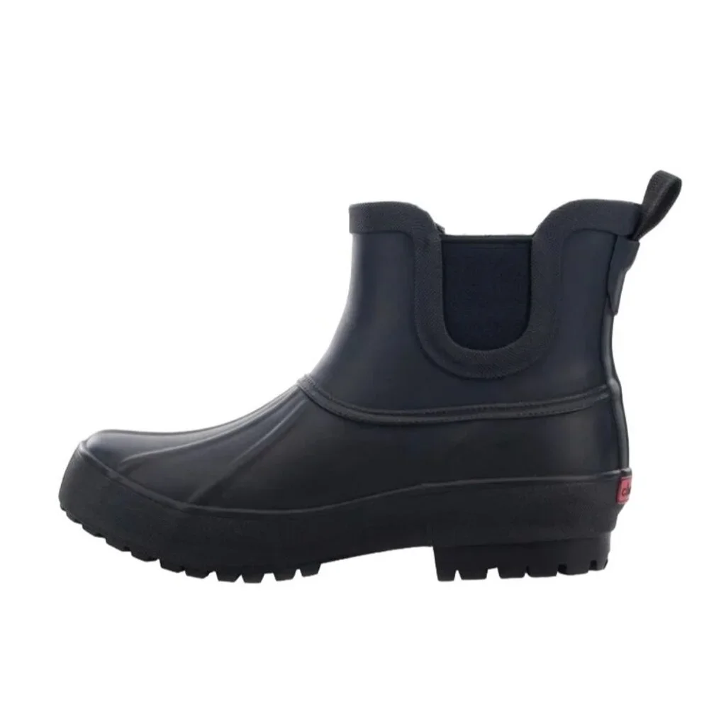 Chooka 6 Snow Boots Winter Duck Chelsea Faux Fur Shoes Waterproof Ankle Rainboot